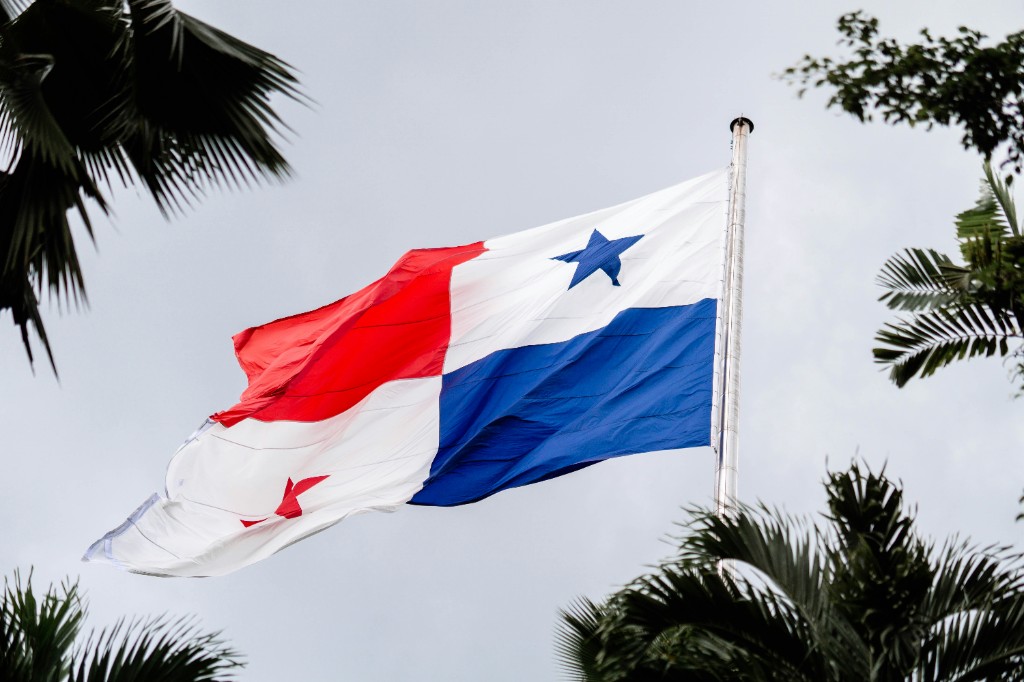 Panama flag representing Panama residency by investment