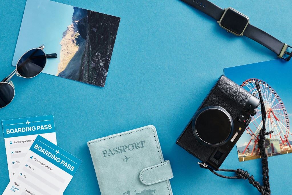 Passport and travel documents representing Argentina and US dual citizenship parallel track